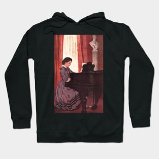 Jessie Willcox Smith - Little Women - Beth at the Piano Hoodie